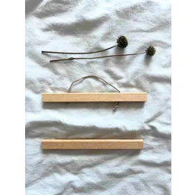 Produktbild des Artikels Magnet-Posterleisten aus Holz DIN A4 ()