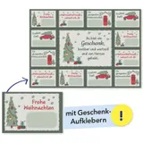 Stimmungsbild zu Aufkleber-Gruß-Karten: Du bist ein Geschenk ... 4 Stück