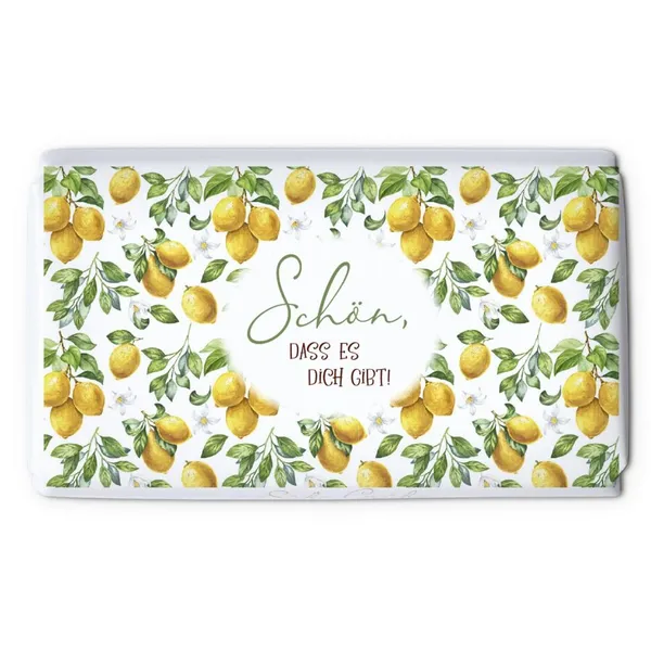 Produktbild des Artikels Schokoladengrüße "Schön, dass es dich gibt!" (40g) (Lebensmittel)