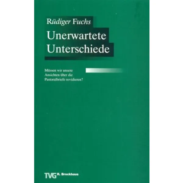 Produktbild des Artikels Unerwartete Unterschiede (Buch - Paperback)