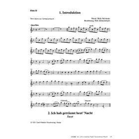 Produktbild des Artikels Die sonderbare Nacht (Flöte 2) (Noten - Download)