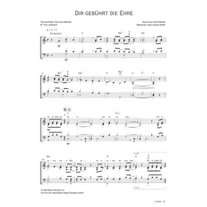Produktbild des Artikels Dir gebührt die Ehre (Noten - Download)