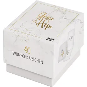 Produktbild des Artikels Grace & Hope - 40 Wunschkärtchen (Schreibwaren)