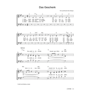 Produktbild des Artikels Das Geschenk (Noten - Download)