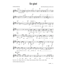 Produktbild des Artikels So glad (Noten - Download)