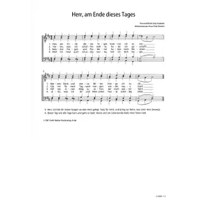 Produktbild des Artikels Herr, am Ende dieses Tages (Noten - Download)