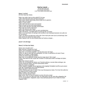 Produktbild des Artikels Und er rennt ... (Szenentexte) (Noten - Download)