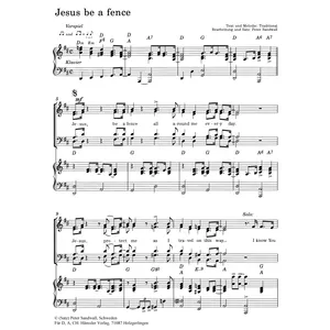 Produktbild des Artikels Jesus Be A Fence (Noten - Download)