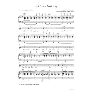 Produktbild des Artikels Die Verschwörung (Noten - Download)
