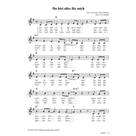 Produktbild des Artikels Du bist alles für mich (Noten - Download)