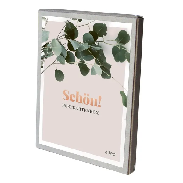 Produktbild des Artikels Schön! - Postkartenbox (Schreibwaren)