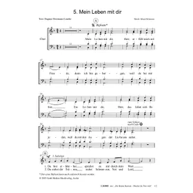 Produktbild des Artikels Mein Leben mit dir (Noten - Download)