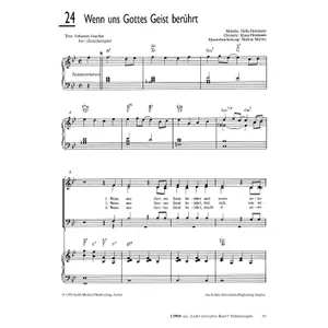 Produktbild des Artikels Wenn uns Gottes Geist berührt (Noten - Download)