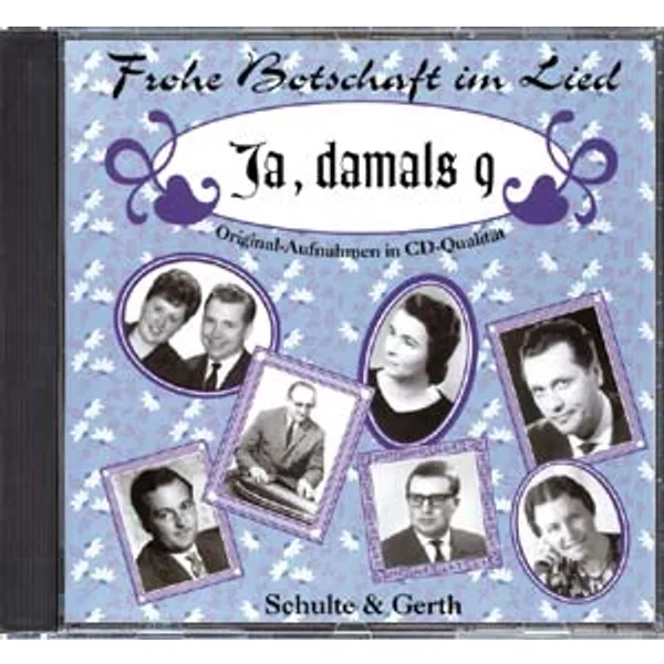 Produktbild des Artikels Ja damals 9 - Chöre und Solisten (Audio - CD)