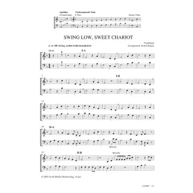Produktbild des Artikels Swing Low, Sweet Chariot (Noten - Download)