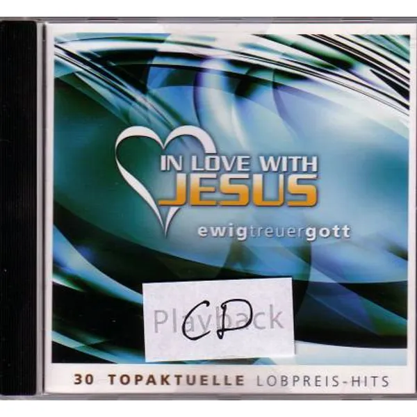 Produktbild des Artikels In Love With Jesus - Ewig treuer Gott - Playback (Audio - CD)