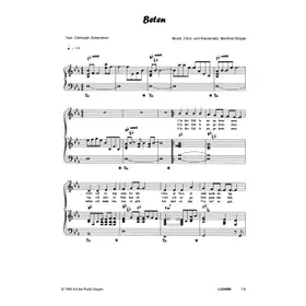Produktbild des Artikels Beten (Noten - Download)