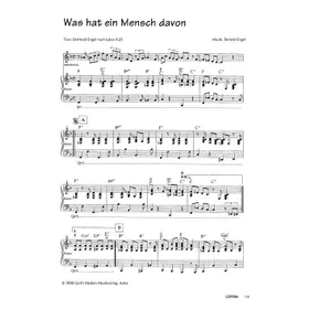 Produktbild des Artikels Was hat ein Mensch davon (Noten - Download)