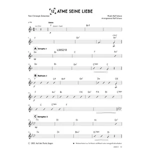 Produktbild des Artikels Atme seine Liebe (Bandsheet) (Noten - Download)