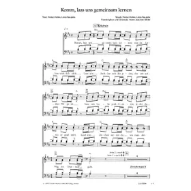 Produktbild des Artikels Komm, lass uns gemeinsam lernen (Noten - Download)
