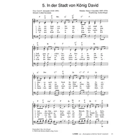 Produktbild des Artikels In der Stadt von König David (Noten - Download)