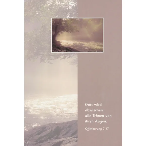 Produktbild des Artikels Faltkartenserie Trauer - 5 Stück (Schreibwaren)