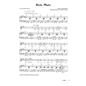 Produktbild des Artikels Kein Platz (Noten - Download)