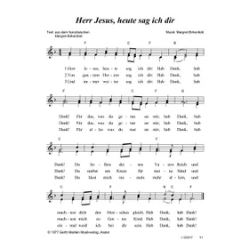 Produktbild des Artikels Herr Jesus, heute sag ich dir (Noten - Download)