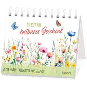 Produktbild des Artikels Du bist ein kostbares Geschenk - Aufstellbuch (Buch - Spiralbindung)