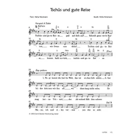 Produktbild des Artikels Tschüs und gute Reise (Noten - Download)
