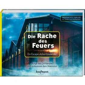 Produktbild des Artikels Die Rache des Feuers - Ein Escape-Adventskalender (Buch - Gebunden)