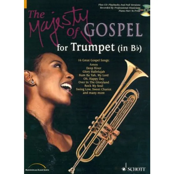 Produktbild des Artikels The Majesty of Gospel - for Trumpet (in Bb) (Liederbuch - Geheftet)