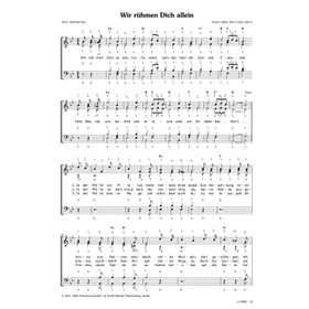 Produktbild des Artikels Wir rühmen dich allein (Noten - Download)