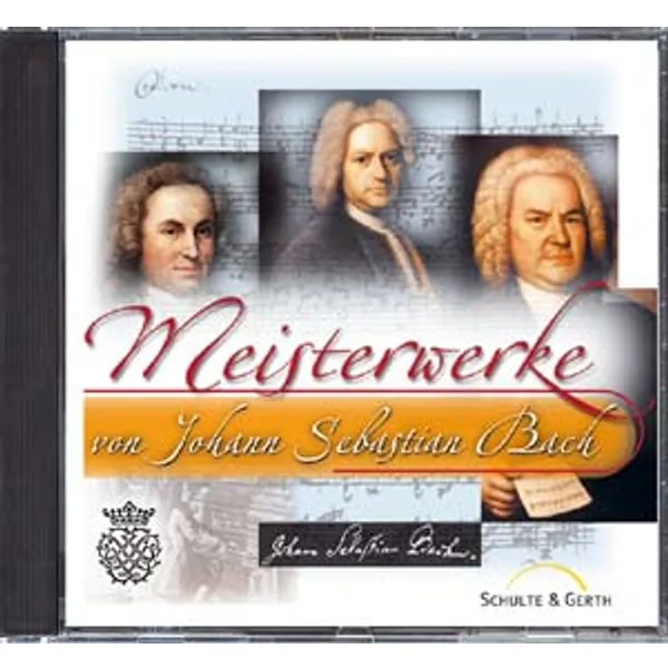 Produktbild des Artikels Meisterwerke von Johann Sebastian Bach (Audio - CD)