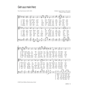 Produktbild des Artikels Geh aus, mein Herz (Noten - Download)