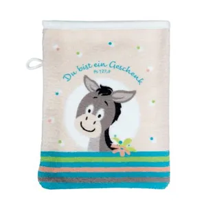Produktbild des Artikels Waschhandschuh Kinder - Esel Felix ()
