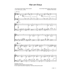 Produktbild des Artikels Hier am Kreuz (Noten - Download)