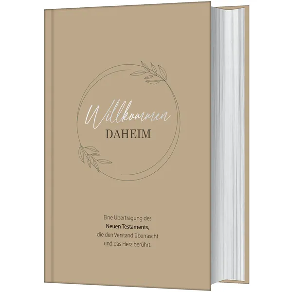 Produktbild des Artikels Willkommen daheim - Floral Edition (Bibel - Gebunden)