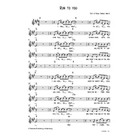 Produktbild des Artikels Run to You (Noten - Download)