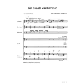 Produktbild des Artikels Die Freude wird kommen (Noten - Download)