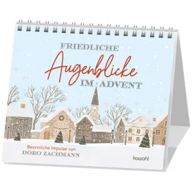 Produktbild des Artikels Friedliche Augenblicke im Advent - Adventskalender (Kalender - Spiralbindung)