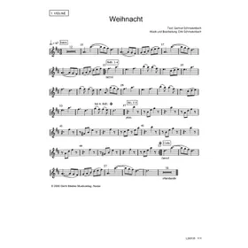 Produktbild des Artikels Die Nacht der Geschenke (Violine 1) (Noten - Download)