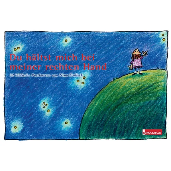 Produktbild des Artikels Du hältst mich bei meiner rechten Hand - Postkartenbuch (Schreibwaren - Kartoniert)