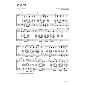Produktbild des Artikels Wie oft (Noten - Download)