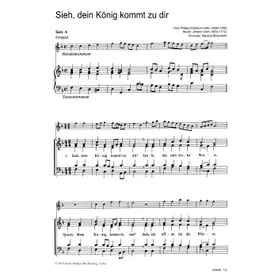 Produktbild des Artikels Sieh, dein König kommt zu dir (Noten - Download)
