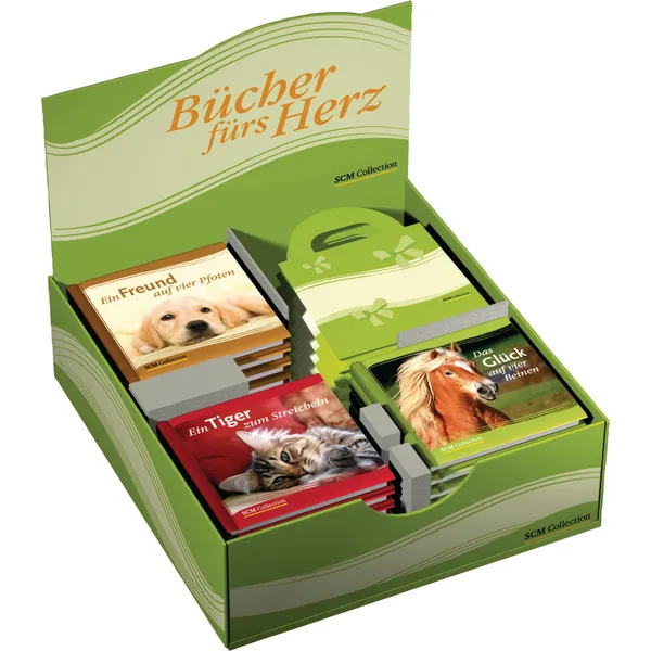 Produktbild des Artikels Display Bücher fürs Herz: Für Tierfreunde (Buch)