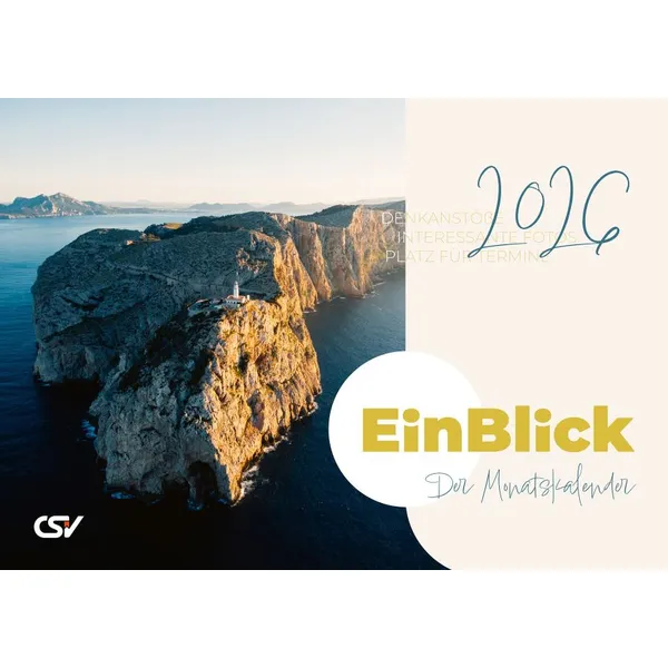 Produktbild des Artikels EinBlick 2026 (Kalender - Geheftet)