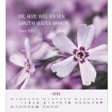 Stimmungsbild zu Zarte Blumengrüße 2026 - Tischkalender