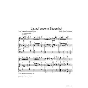 Produktbild des Artikels Ja, auf unserm Bauernhof (Noten - Download)