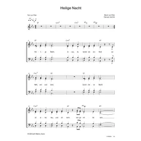 Produktbild des Artikels Heilige Nacht (Noten - Download)